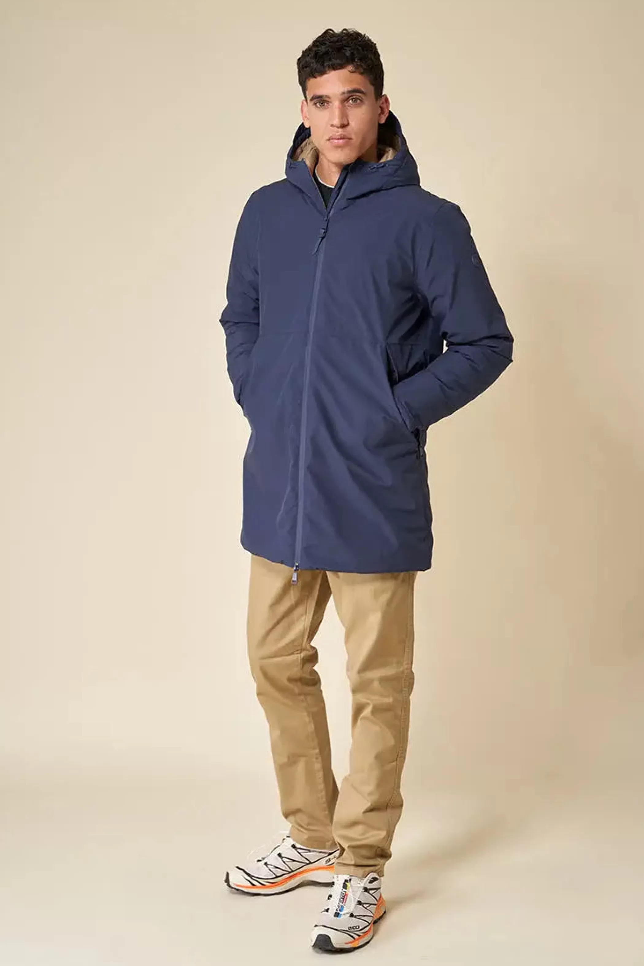 Fashion Rapakko Navy Hombre Abrigos